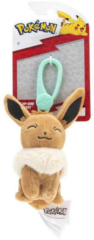 PLYŠ Baby klíčenka Pokémon přívěsek na klíče Eevee