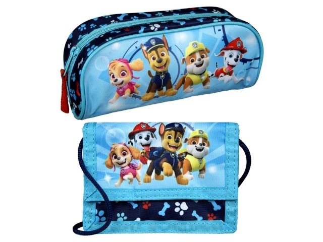 Sada školní penál a peněženka Tlapková patrola (Paw Patrol)