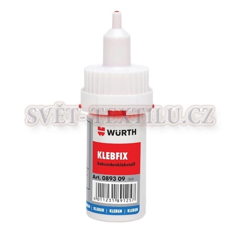 Vteřinové lepidlo Würth Klebfix 20g