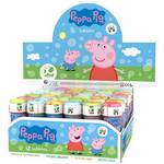 Bublifuk Peppa Pig 60ml dětský bublifukovač s hrou ve víčku