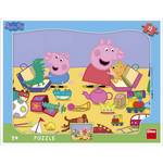 DINO Puzzle deskové 12 dílků Peppa Pig skládačka 31x23cm