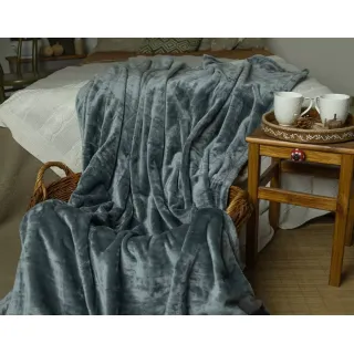 Deka MIKROPLYŠ tmavě šedá č.131