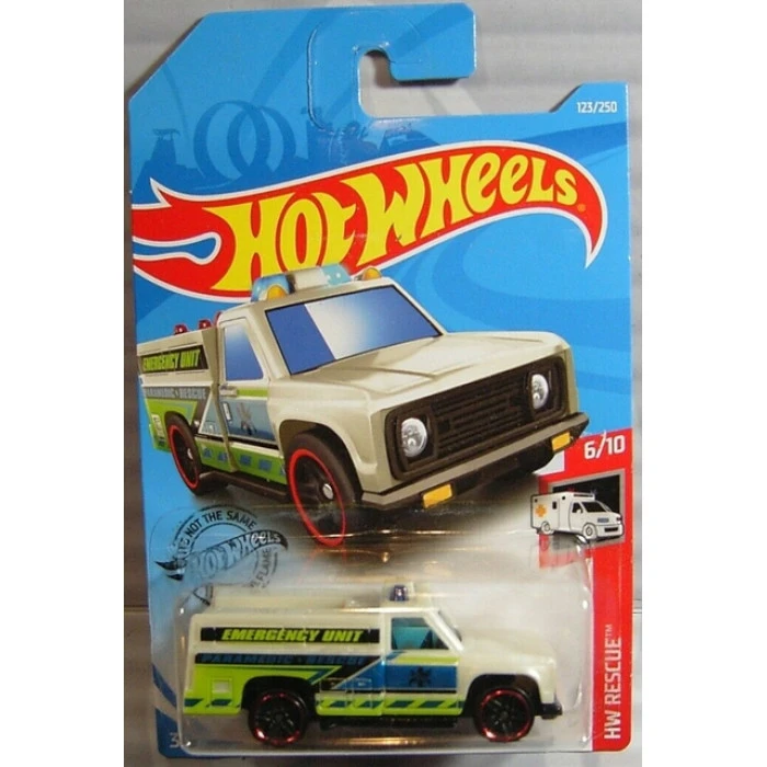 Hot Wheels angličák HW Rapid Responder, HW Rescue 6/10