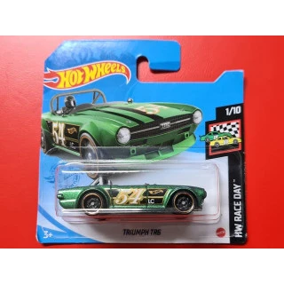 Hot Wheels angličák Triumph TR6, HW Race Day 1/10