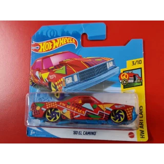 Hot Wheels angličák '80 El Camino, HW Art Cars 3/10