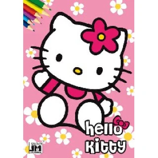 JIRI MODELS Omalovánky A5 HELLO KITTY