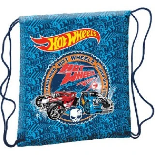 HOT WHEELS Batůžek školní pytlík na přezůvky na šňůrky vak s pot