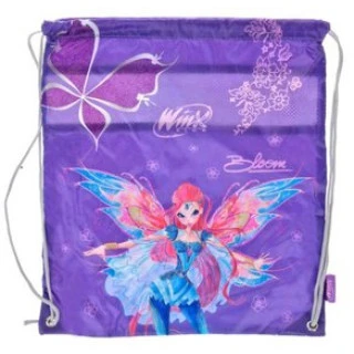 ET Pytlík školní na rameno Winx dětský stahovací batůžek