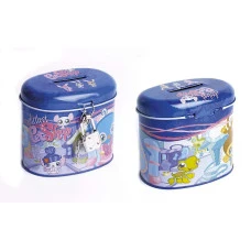 Pokladnička (kasička) LITTLEST PET SHOP kovová (plechová) ovál L