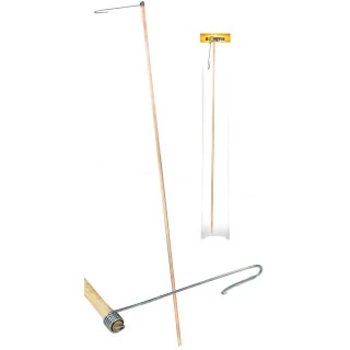 KARNEVAL Hůlka dřevěná (držák) na lampion 60cm