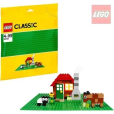 LEGO CLASSIC Podložka zelená ke stavebnicím 25,5x25,5cm 10700