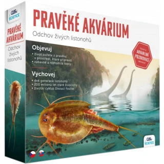 ALBI Pravěké akvárium experimentální vědecký set odchov živých l