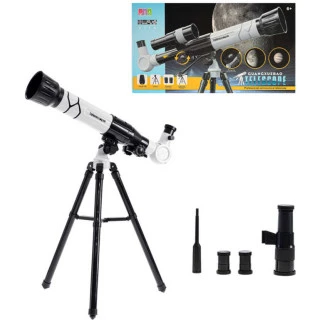 Dalekohled teleskopický se stojánkem 39x45cm s doplňky 2 barvy v