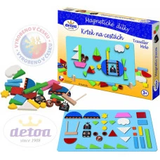 DETOA Dílky magnetické KRTEK (Krteček) Set 31ks