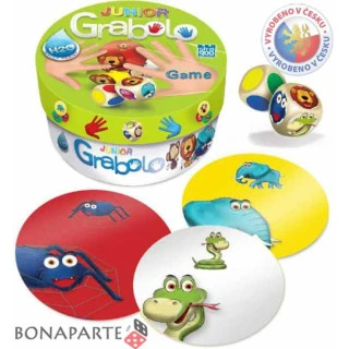 STRAGOO Hra Grabolo junior (voděodolné karty H2O) *SPOLEČENSKÉ H