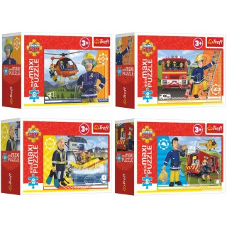 TREFL PUZZLE MiniMaxi Hrdinský Požárník Sam 22x16cm 20 dílků 4 d