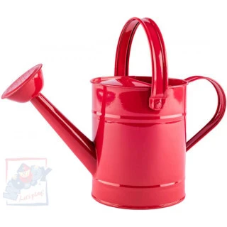 WOODY Konev dětská kropící červená 29cm plechová 1,5 l s kropítk