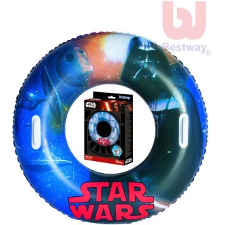 BESTWAY Kruh dětský 91cm nafukovací plavací kolo Star Wars do vo