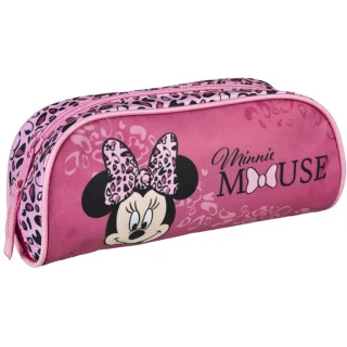 Školní penál 22x9cm pouzdro na zip Disney Minnie Mouse