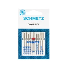 COMBI-BOX Jehly SCHMETZ 130/705 H balení s dvojjehlou