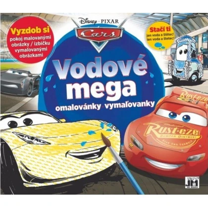 JIRI MODELS Auta - Vodové mega omalovánky