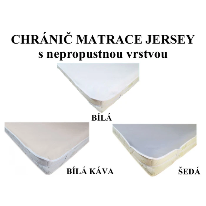Nepropustný chránič matrace 90x220 (jersey)