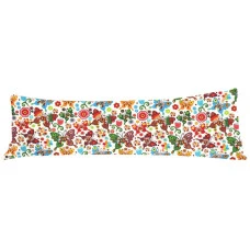 Povlak na dlouhý polštář 50x150cm - Barevní motýlci