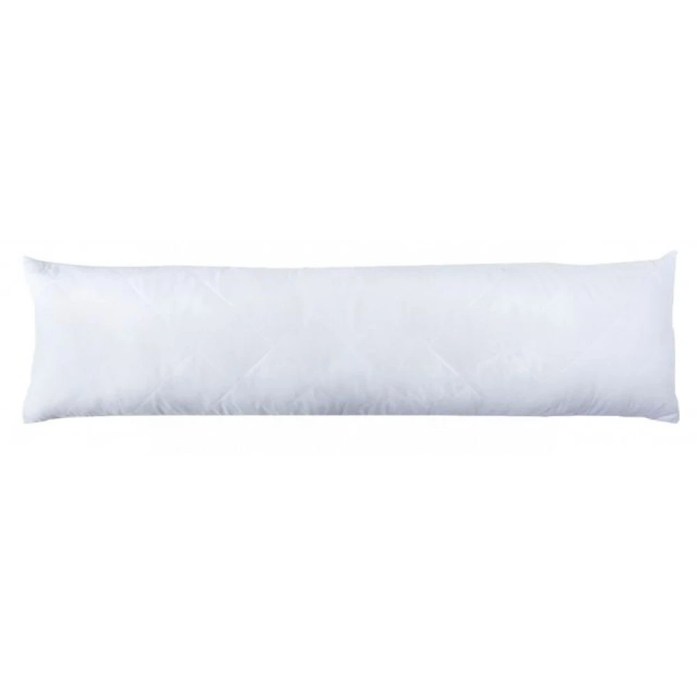 Prošívaný polštář z mikrolátky pro spaní na boku 50x150cm