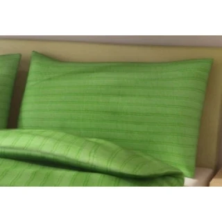 Povlak mikro 70x90 mikroplyš - zelený proužek