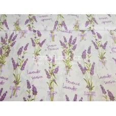 Bavlněná látka metráž - Levandule Provence styl