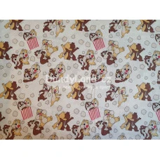 Dětský polštářek Rychlá rota Chip a Dale 25x25cm