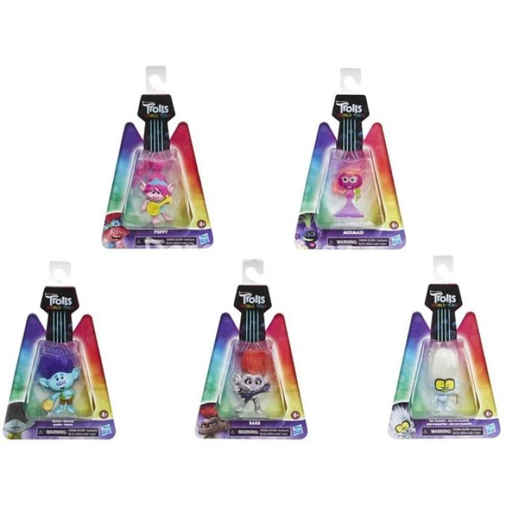 HASBRO Trolls (Trollové) filmová figurka 10cm set s doplňkem růz