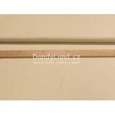 Bavlněná látka metráž šíře 240 cm - béžová tělová