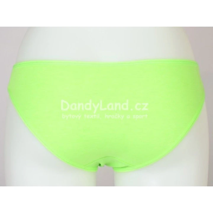 Dětské kalhotky Neon zelená 4-5 let (110/116)