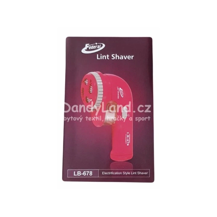 Odžmolkovač - LINT REMOVER - LB 678 starorůžový