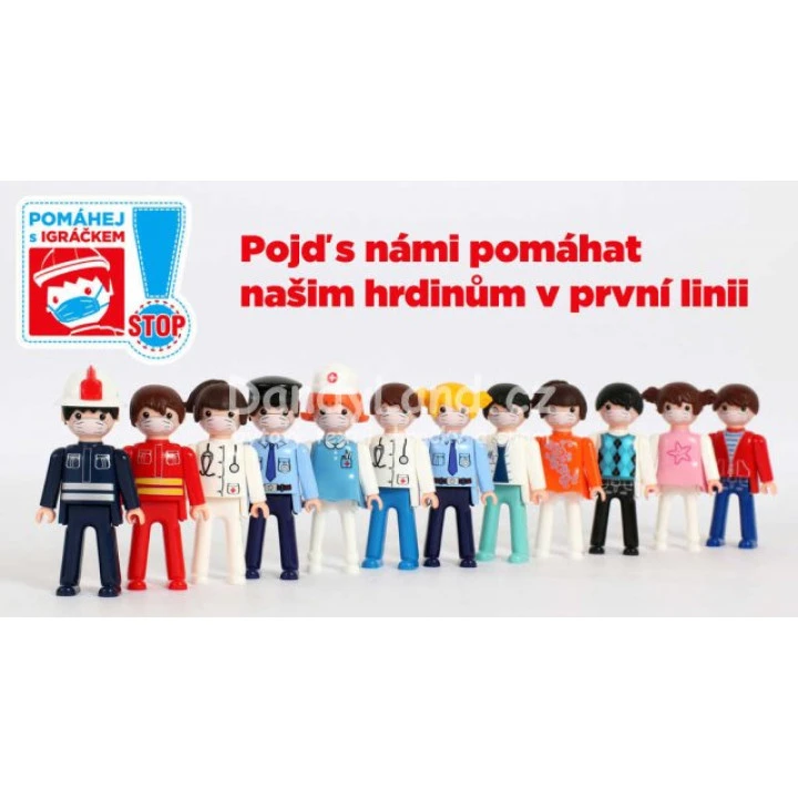 EFKO IGRÁČEK s rouškou figurka Lékárník Pomáhej s Igráčkem limit
