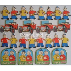 Set MINI pěnových figurek PAT A MAT 24 ks